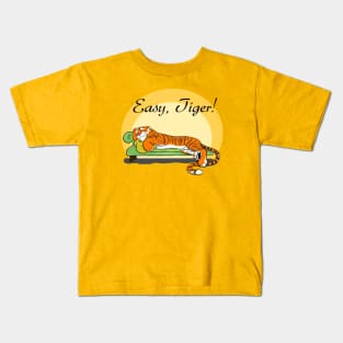 Easy, Tiger! Kids T-Shirt